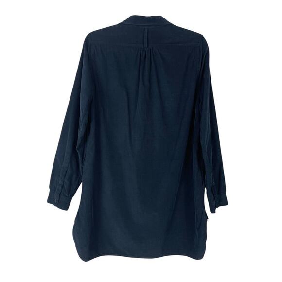 CP Shades Cecelia Baby Corduroy Tunic Top Small Long Sleeve 3/4 Button Front - Picture 3 of 16